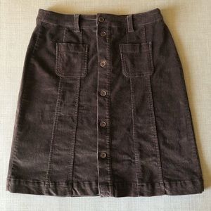 Vintage corduroy skirt